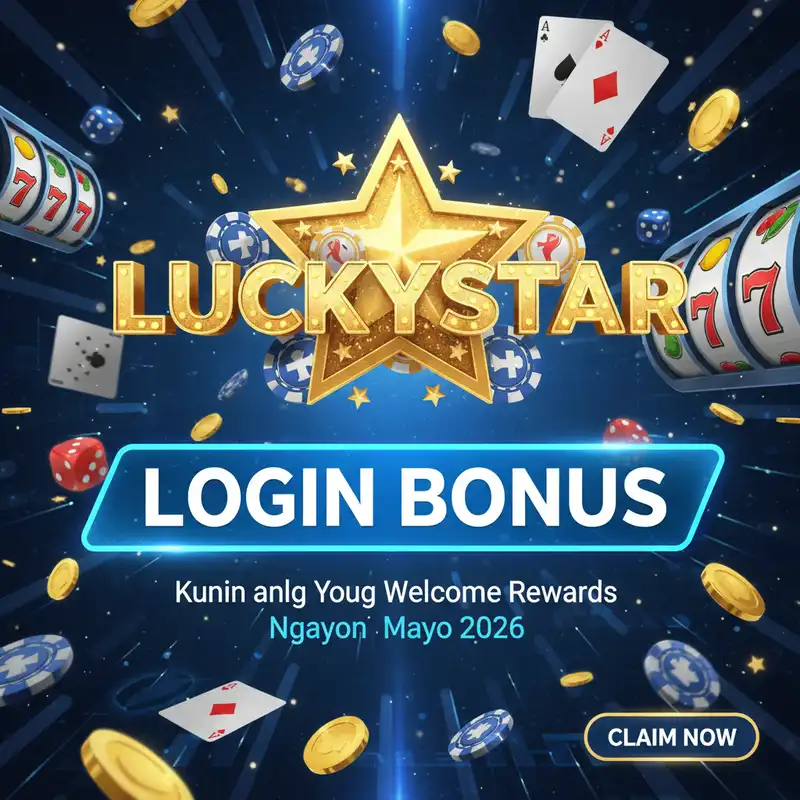Luckystar Login Welcome Bonus 2026